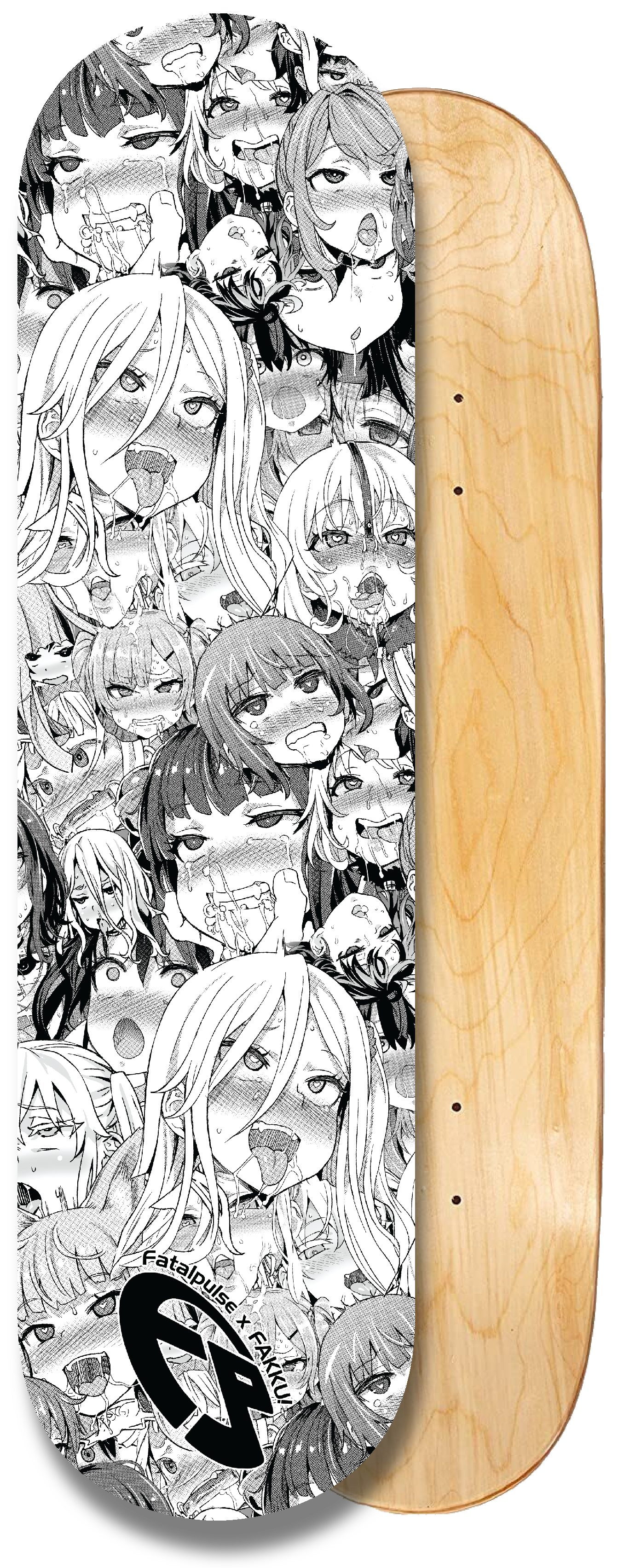 Ahegao Skateboard