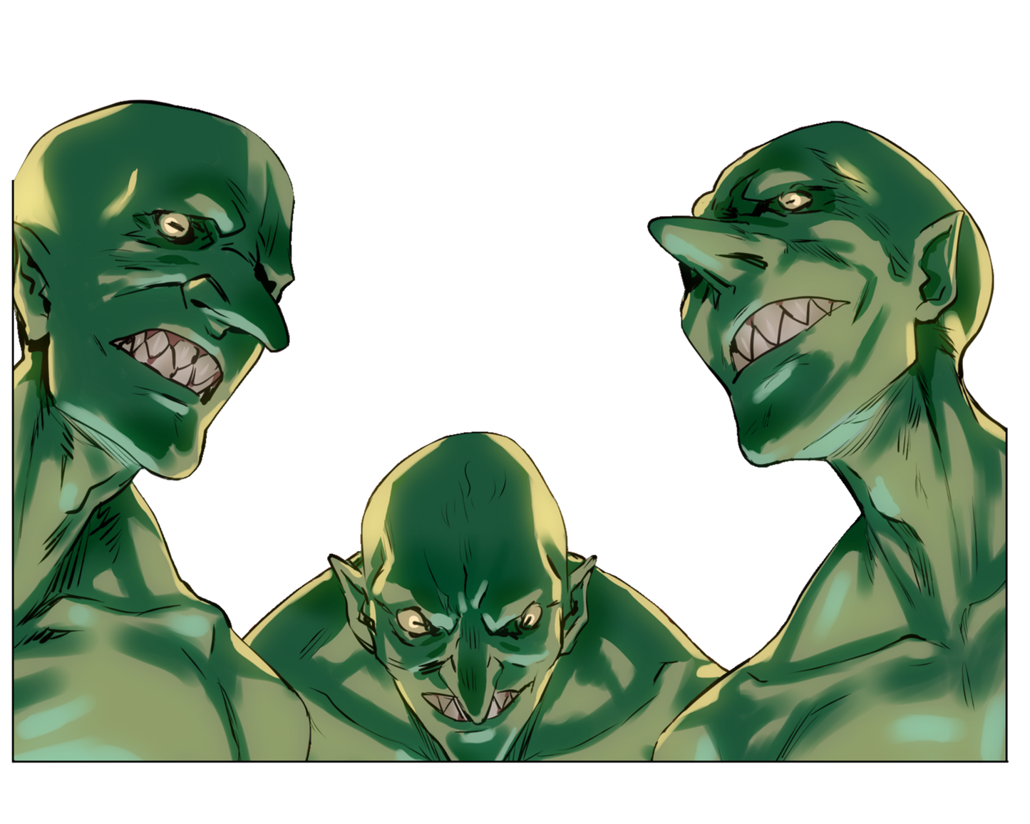 Asanagi Goblin Peeker Sticker