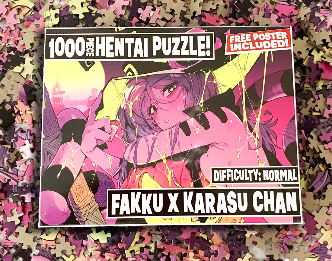 FAKKU x Karasu Chan - Pumpkin Puzzle