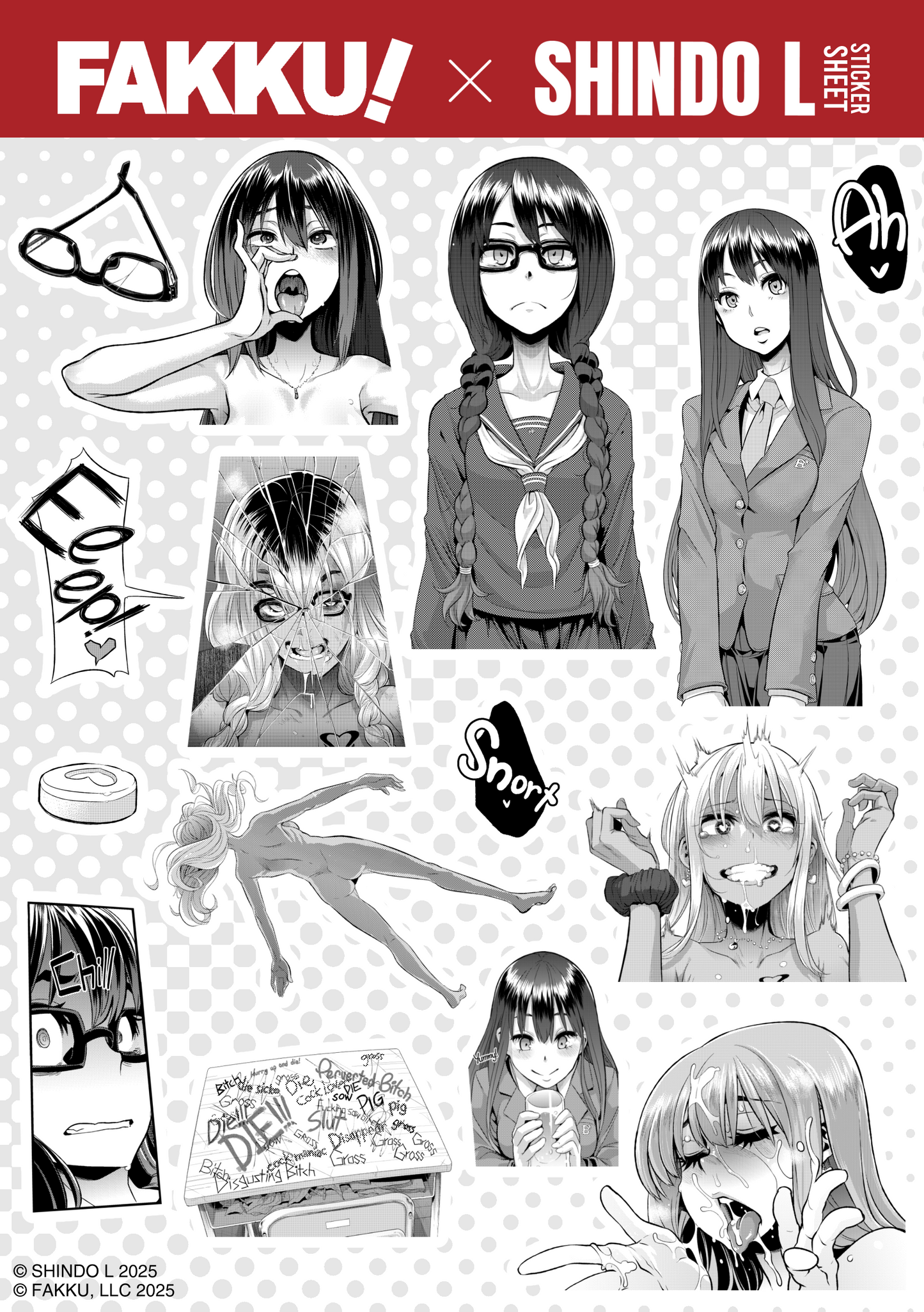 Shindo L Sticker Sheet