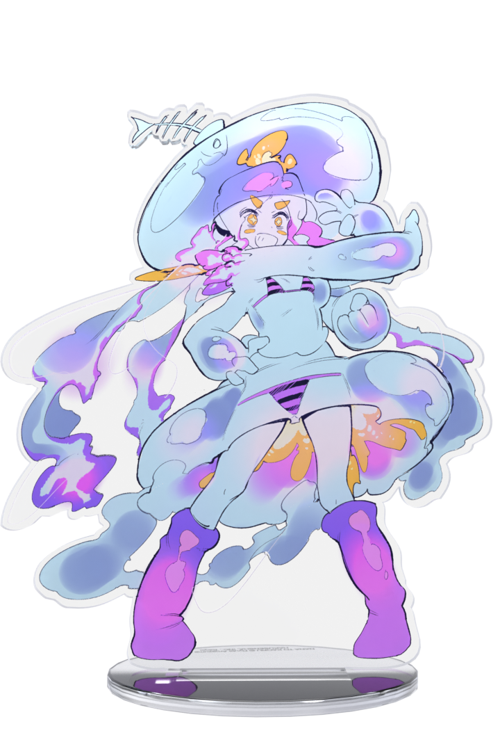 Karasu Chan Acrylic - Jellyfish