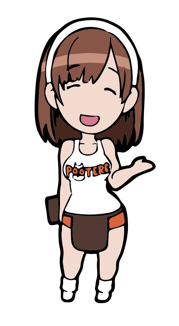 Pooters Keychain Trio