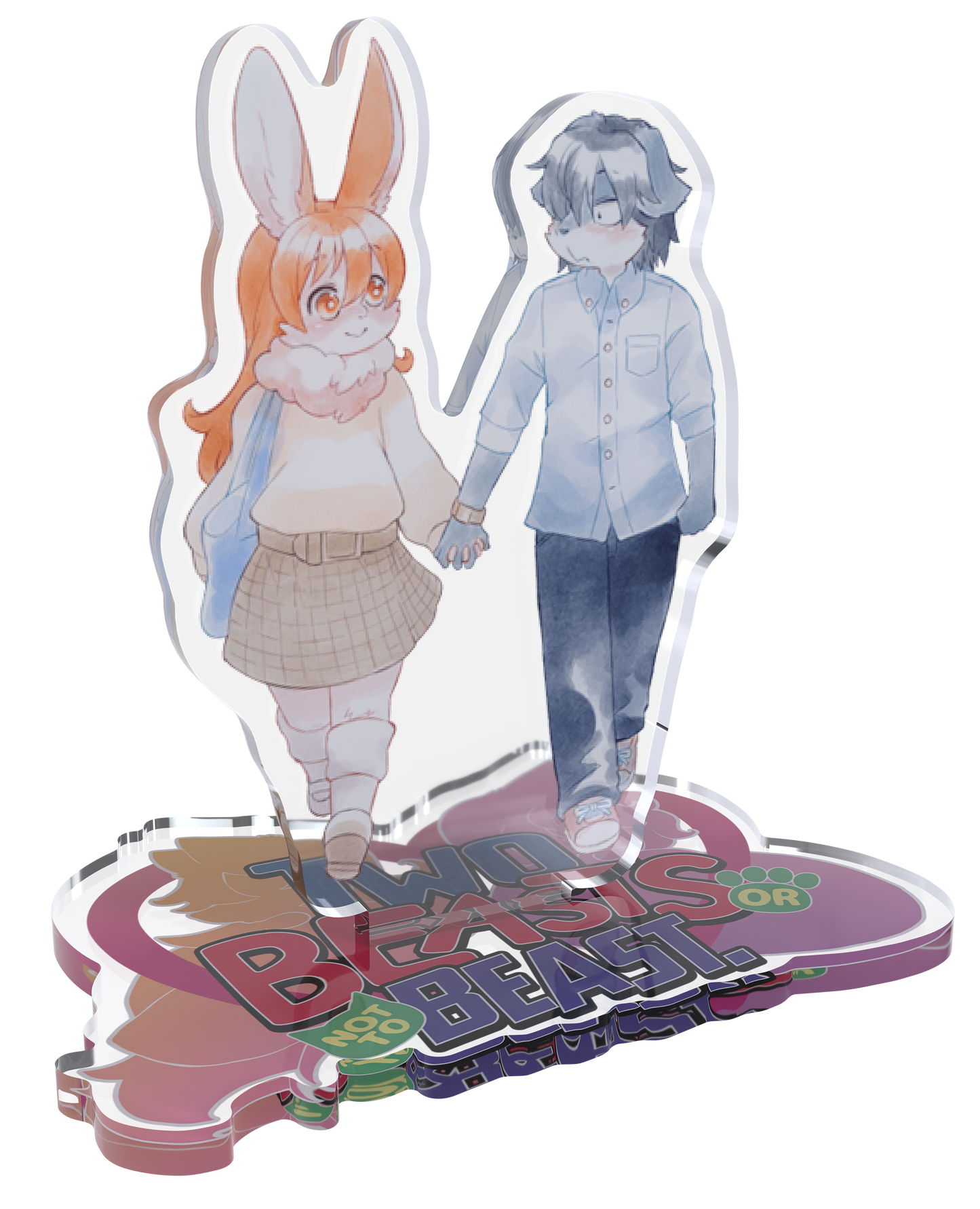 Haruki & Kasumi - Two Beasts Or Not To Beast (Acrylic Pre-Order)