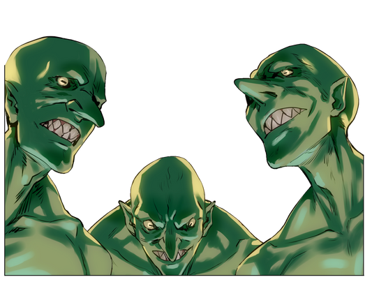 Asanagi Goblin Peeker Sticker