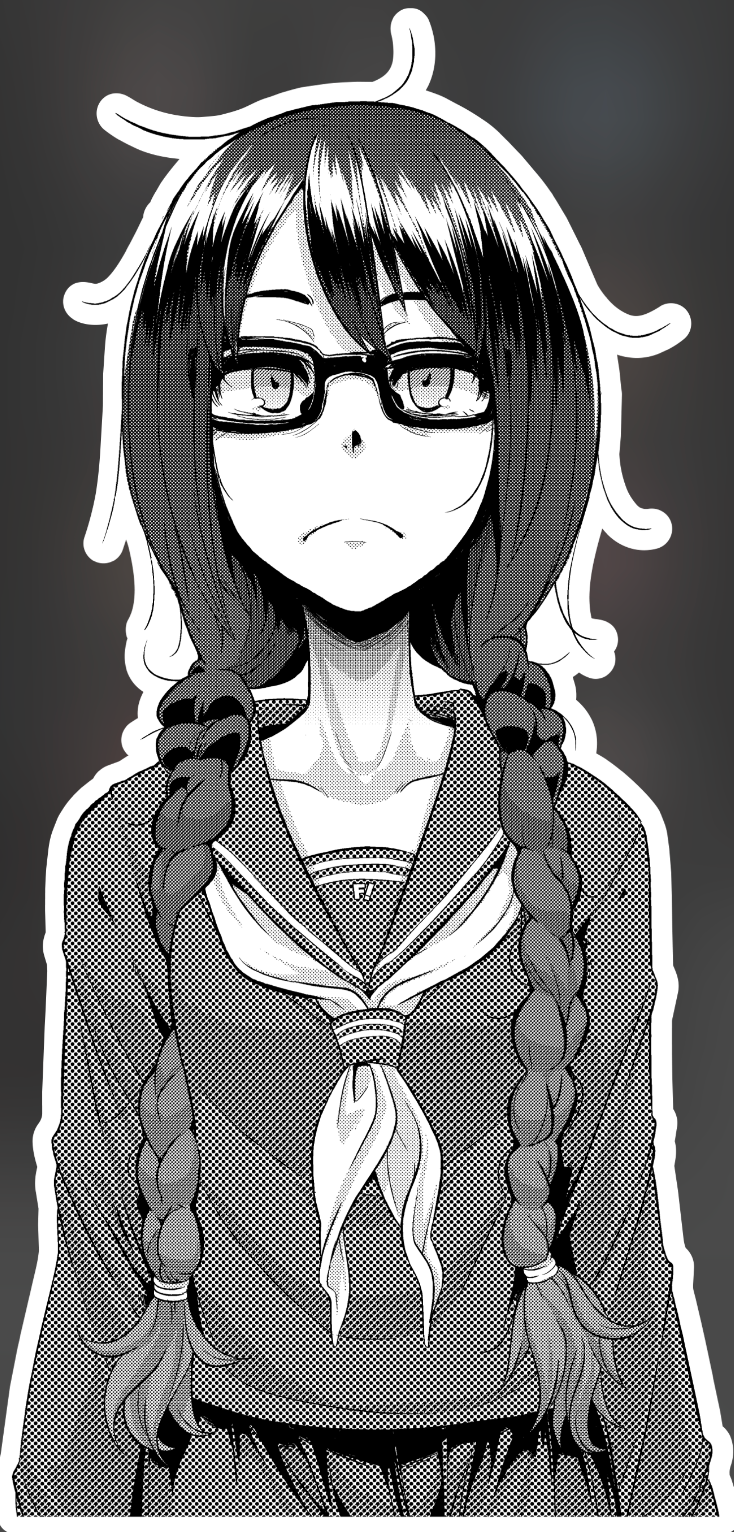 FAKKU x Shindo L Sticker - Saki