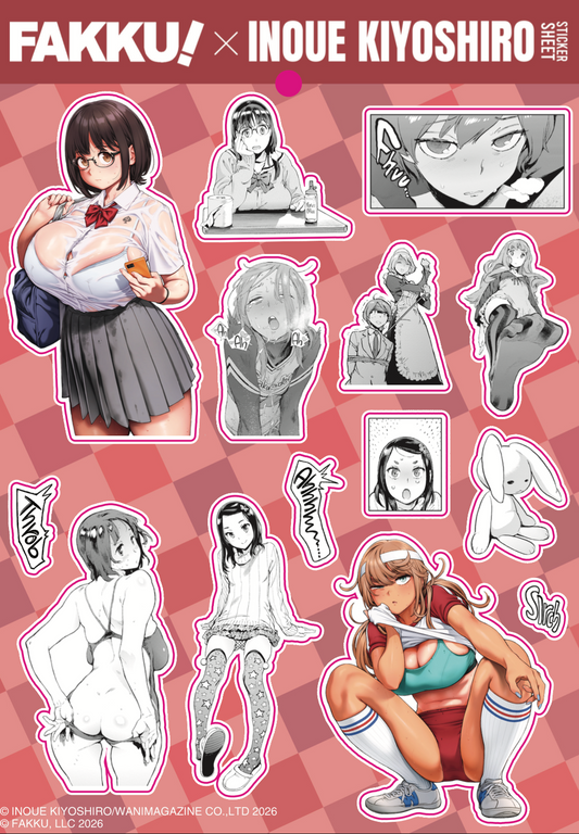 FAKKU x Kiyoshiro Inoue Sticker Sheet